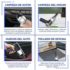 Mini Aspirador de Polvo Portátil 3 en 1