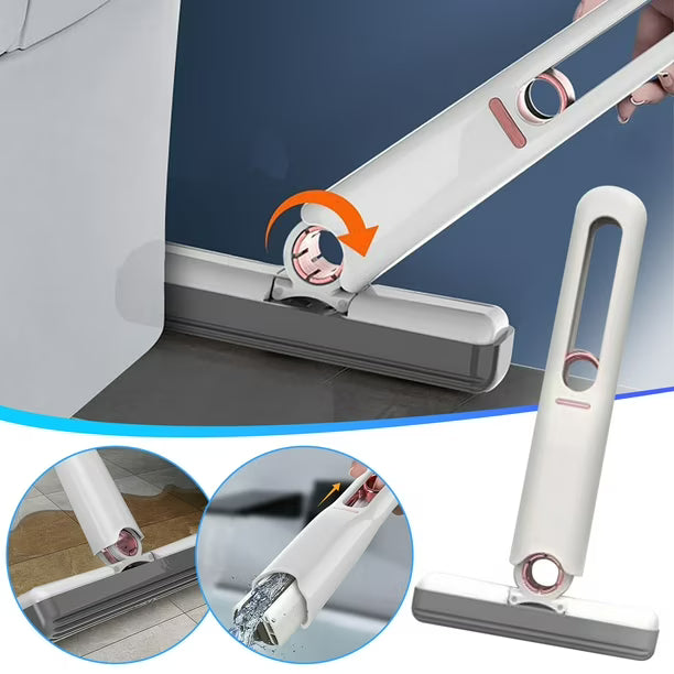 Mini Mopa Trapeador Auto Exprimible Portátil Hogar Plegable
