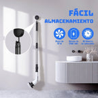 Cepillo de limpieza eléctrico giratorio 9 en 1, inalámbrico e impermeable